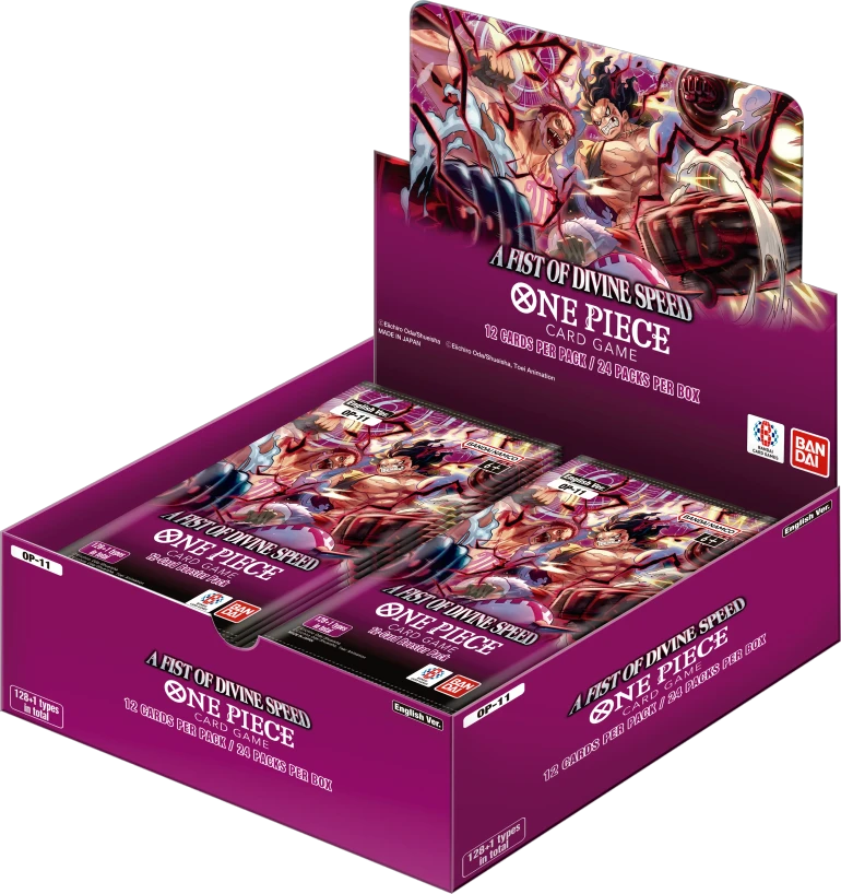 One Piece - A fist of divine Speed - OP11 Display (24 Booster) - EN