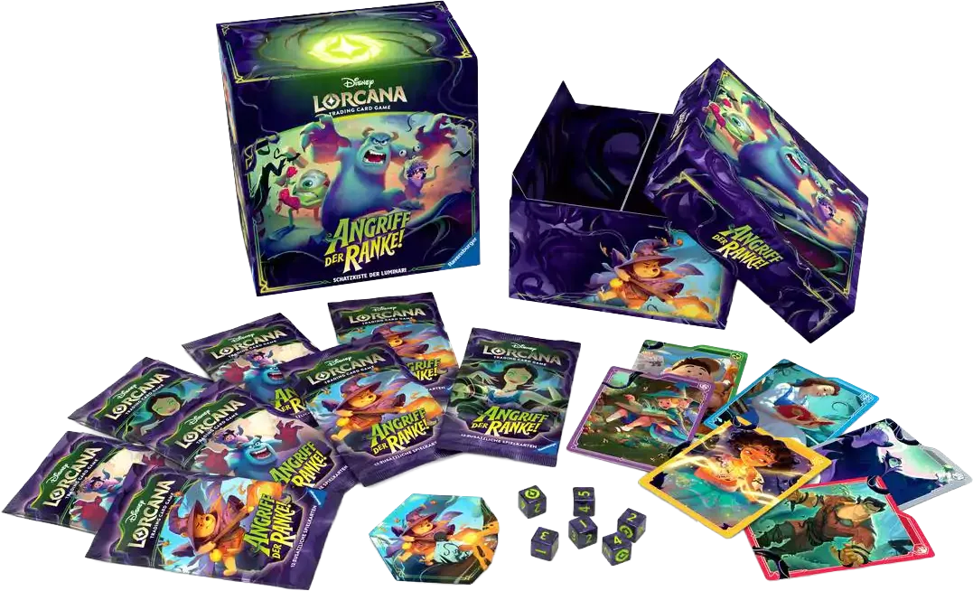 Disney Lorcana TCG - Angriff der Ranke! - Schatzkiste der Luminari DE