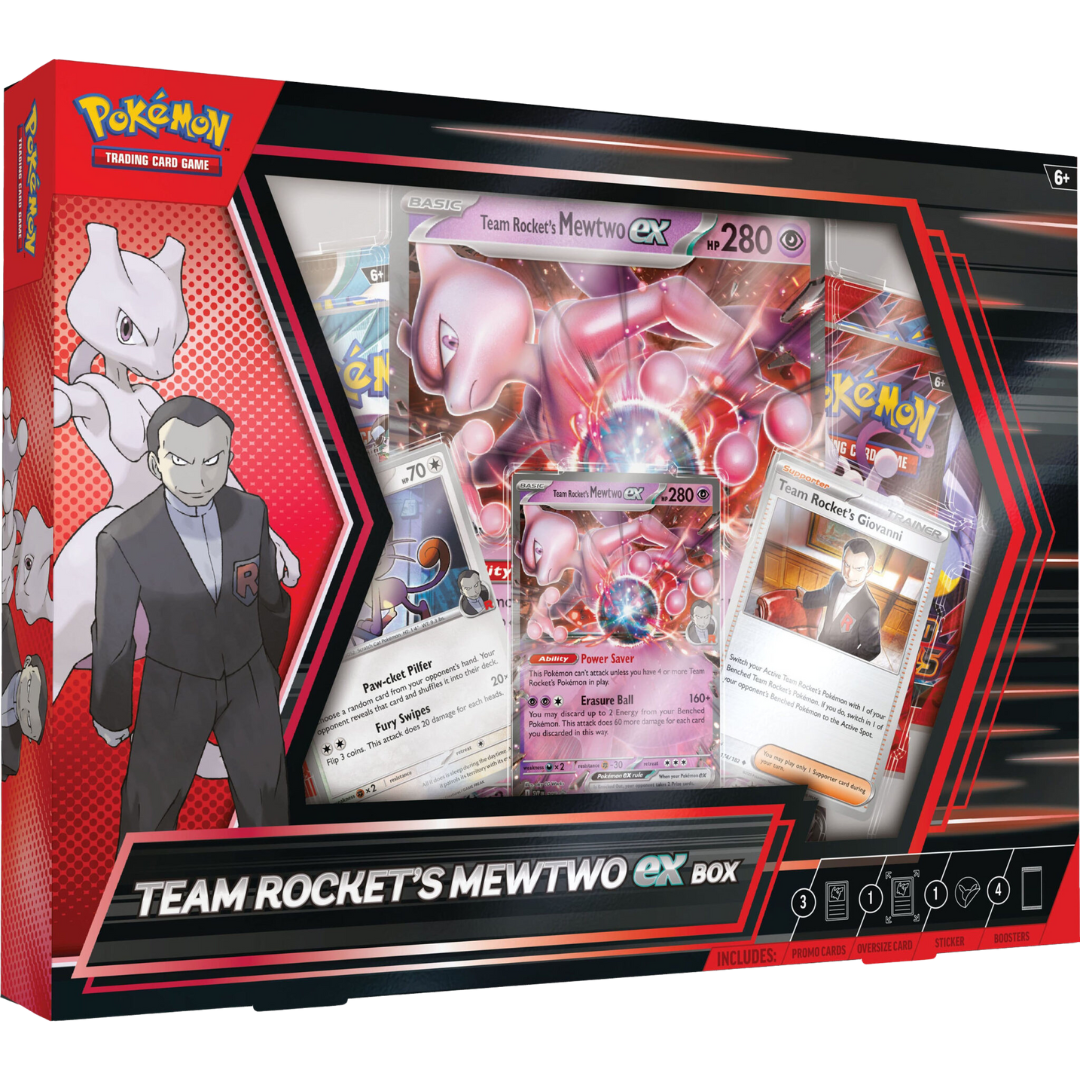 Pokemon - Karmesin & Purpur 10 - Ewige Rivalen - Team Rocket's Mewtu EX Kollektion DE