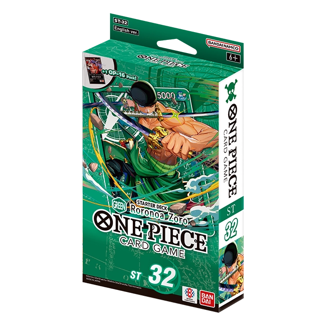 One Piece - GREEN Roronoa Zoro - ST-32 Starter Deck EN