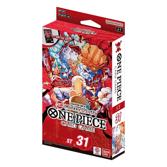 One Piece - RED Monkey.D.Luffy - ST-31 Starter Deck EN