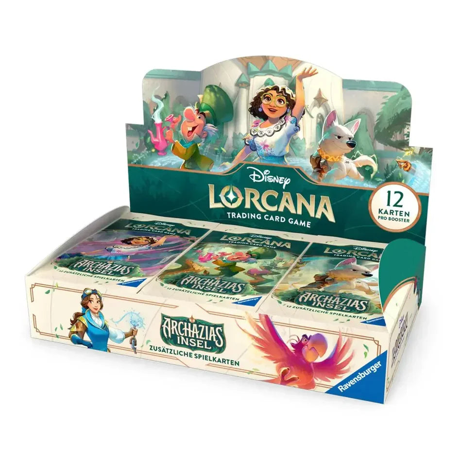 Disney Lorcana 7 - Archazias Insel - Booster Display EN