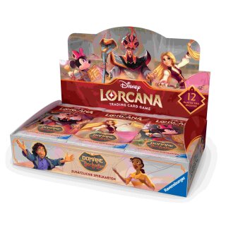 Disney Lorcana 8 - Domäne von Dschafar - Booster Display DE