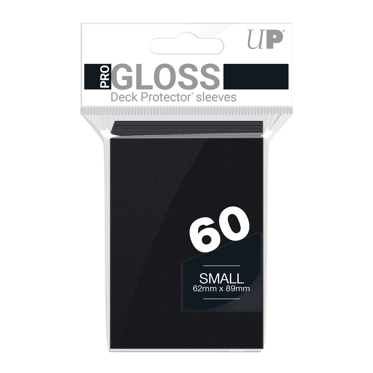 Ultra Pro - PRO-Gloss 60ct Smallck Protector® sleeves: Black