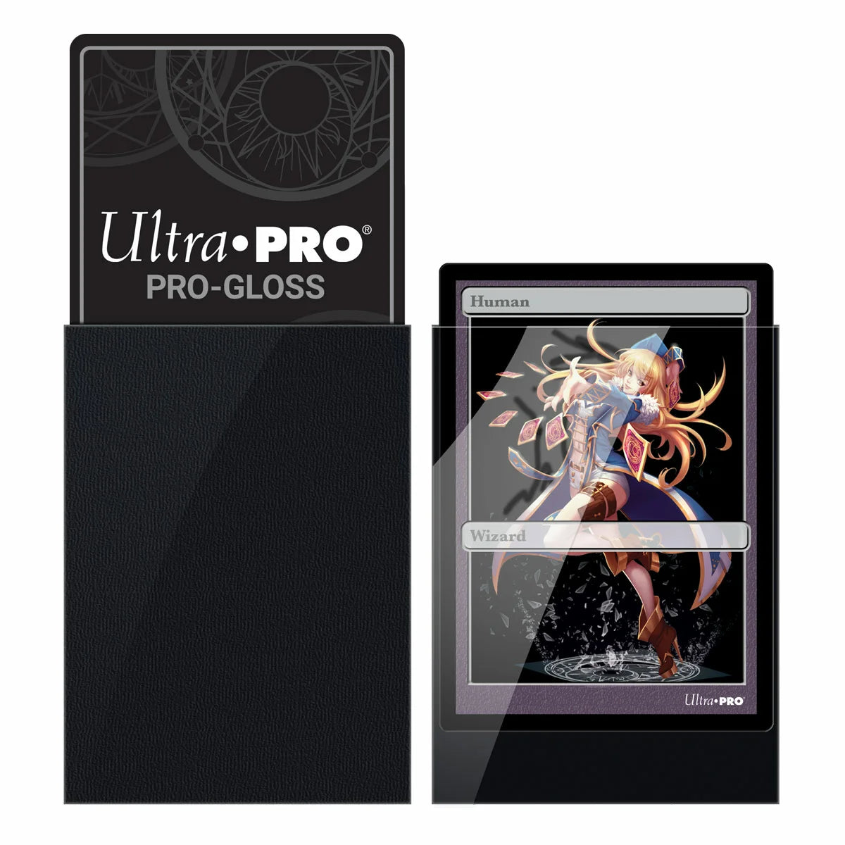 Ultra Pro - PRO-Gloss 60ct Smallck Protector® sleeves: Black