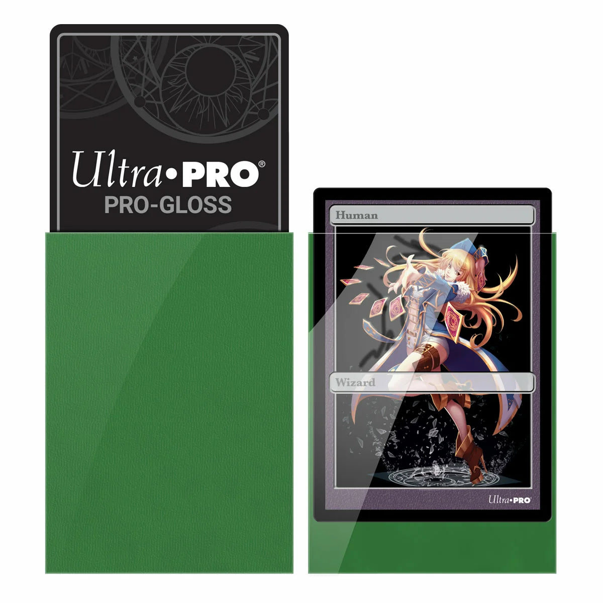 Ultra Pro - PRO-Gloss 60ct Smallck Protector® sleeves: Green