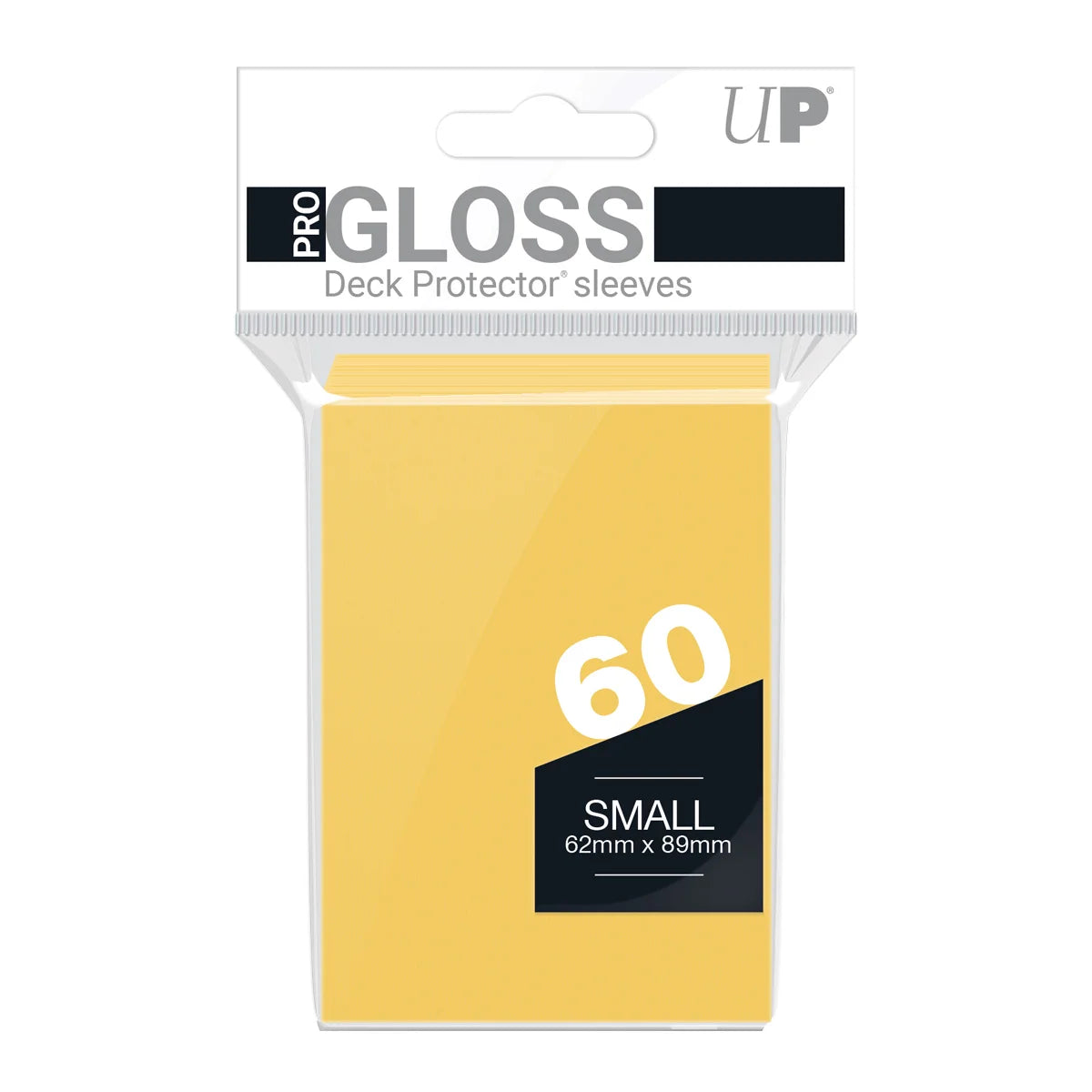Ultra Pro - PRO-Gloss 60ct Smallck Protector® sleeves: Yellow