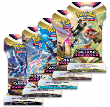 Pokemon Schwert & Schild Astralglanz Sleeved Booster Pack (Englisch)