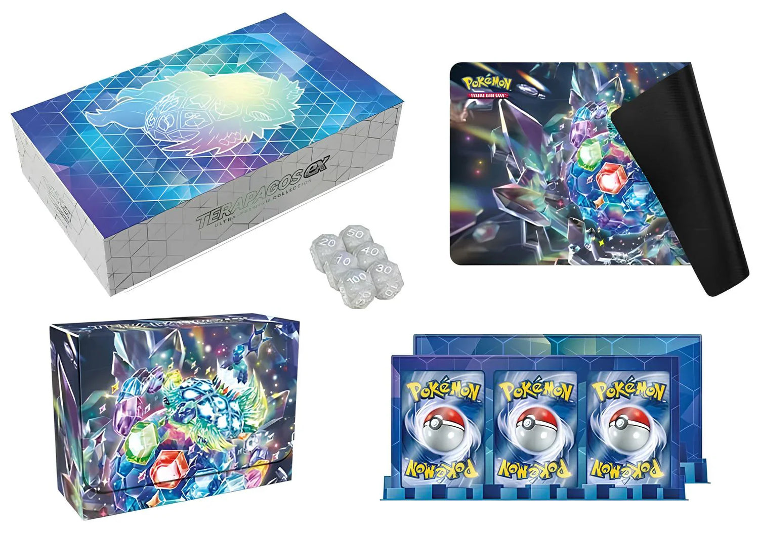 Pokemon - Terapagos ex Ultra Premium Kollektion DE