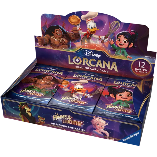 Disney Lorcana 5: HIMMELSLEUCHTEN Booster Display (24 Packs) - DE