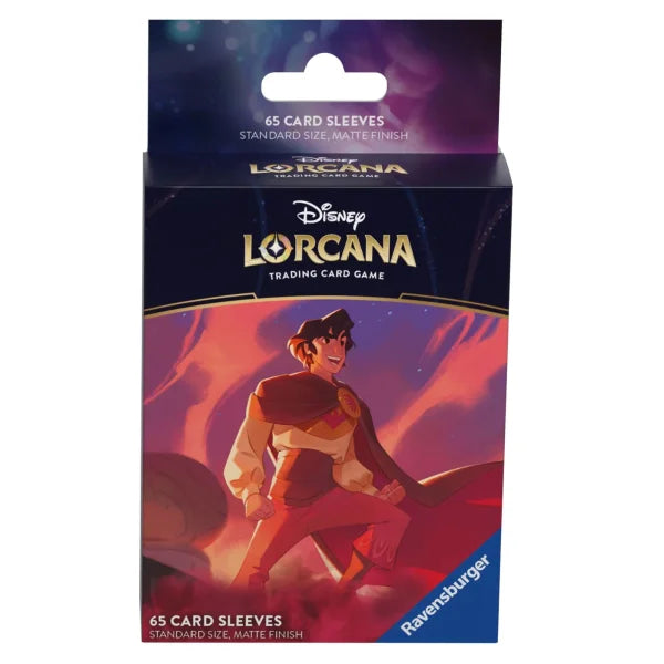 Disney Lorcana 5: HIMMELSLEUCHTEN - Hüllen - Heldenhafter Bandit Aladdin