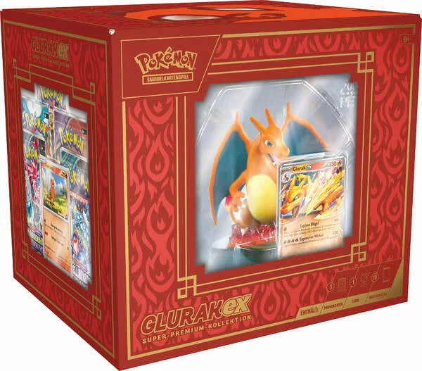 Pokemon Glurak ex Super-Premium Kollektion (deutsch)