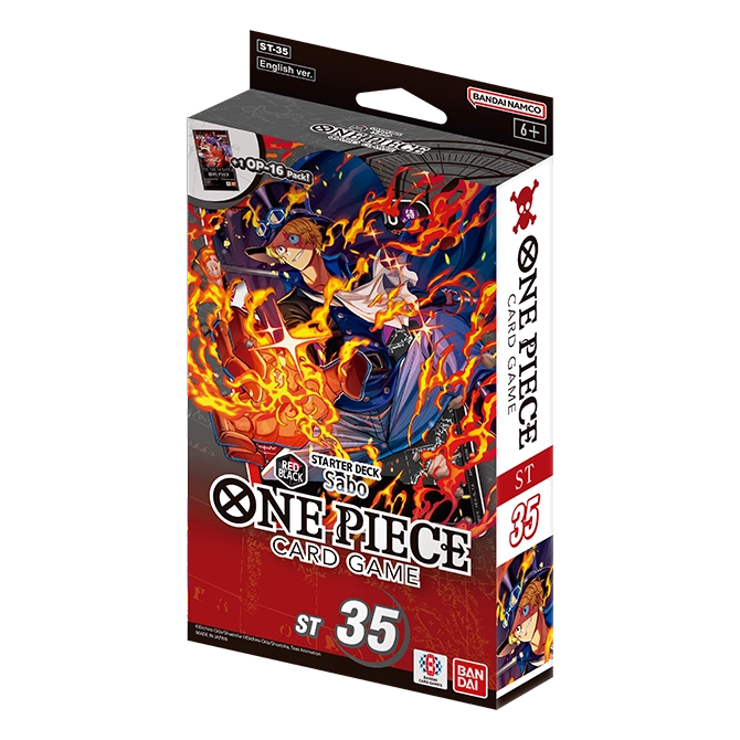 One Piece - RED/BLACK Sabo - ST-35 Starter Deck EN