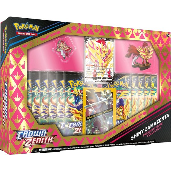 Pokemon - Zenit der Könige: Schillerndes Zamazenta Premium Figuren Kollektion (Englisch)