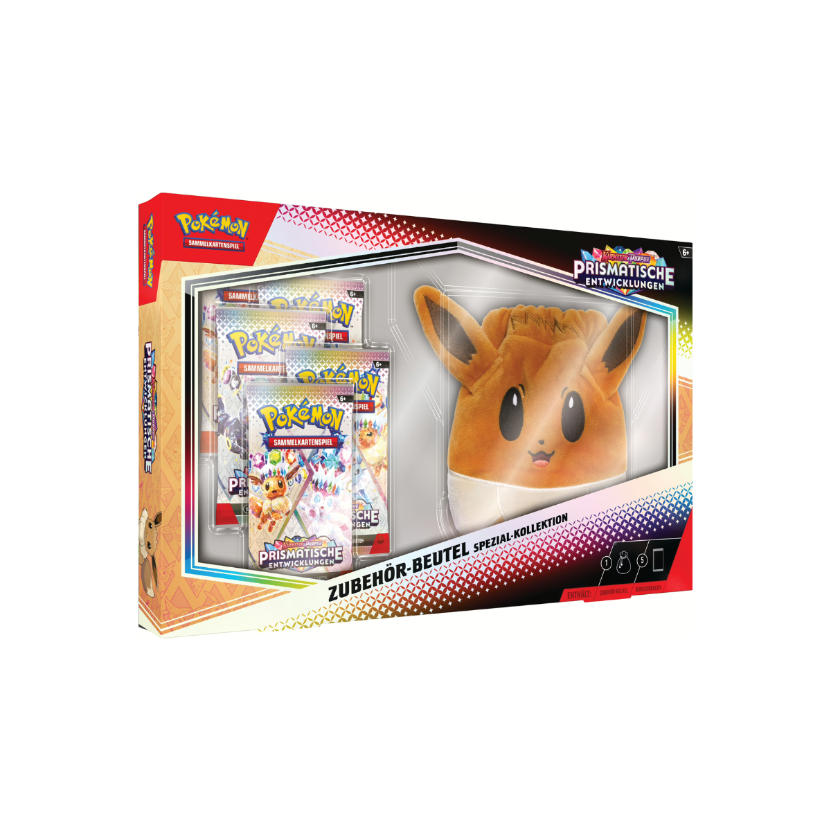 Pokemon - Karmesin & Purpur 8.5 - Prismatische Entwicklungen - Zubehör Beutel-Spezial-Kollektion DE