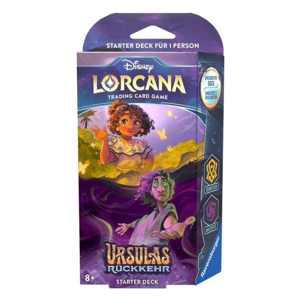 Disney Lorcana 4: Ursulas Rückkehr - Starter Deck Bernstein und Amethyst DE